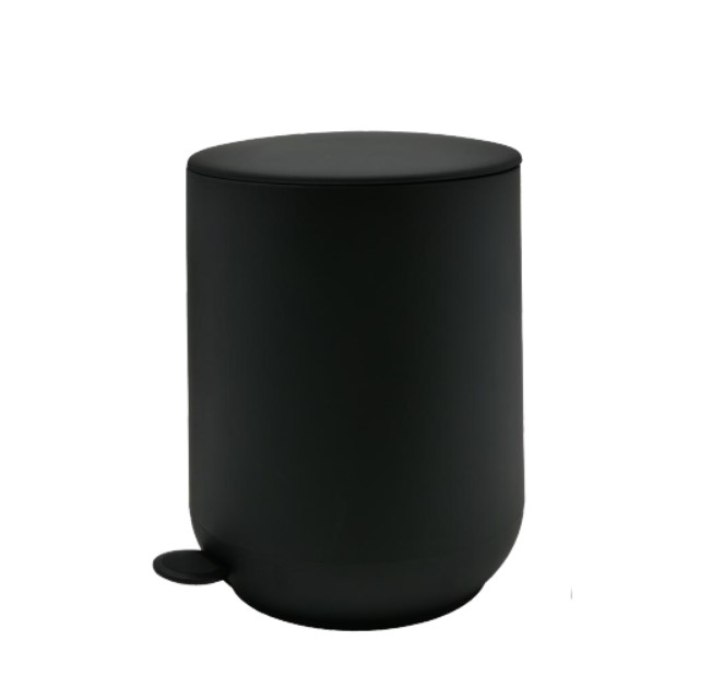 פח אשפה 3 ליטר שחור queen פח אשפה 3 ליטר שחור queen