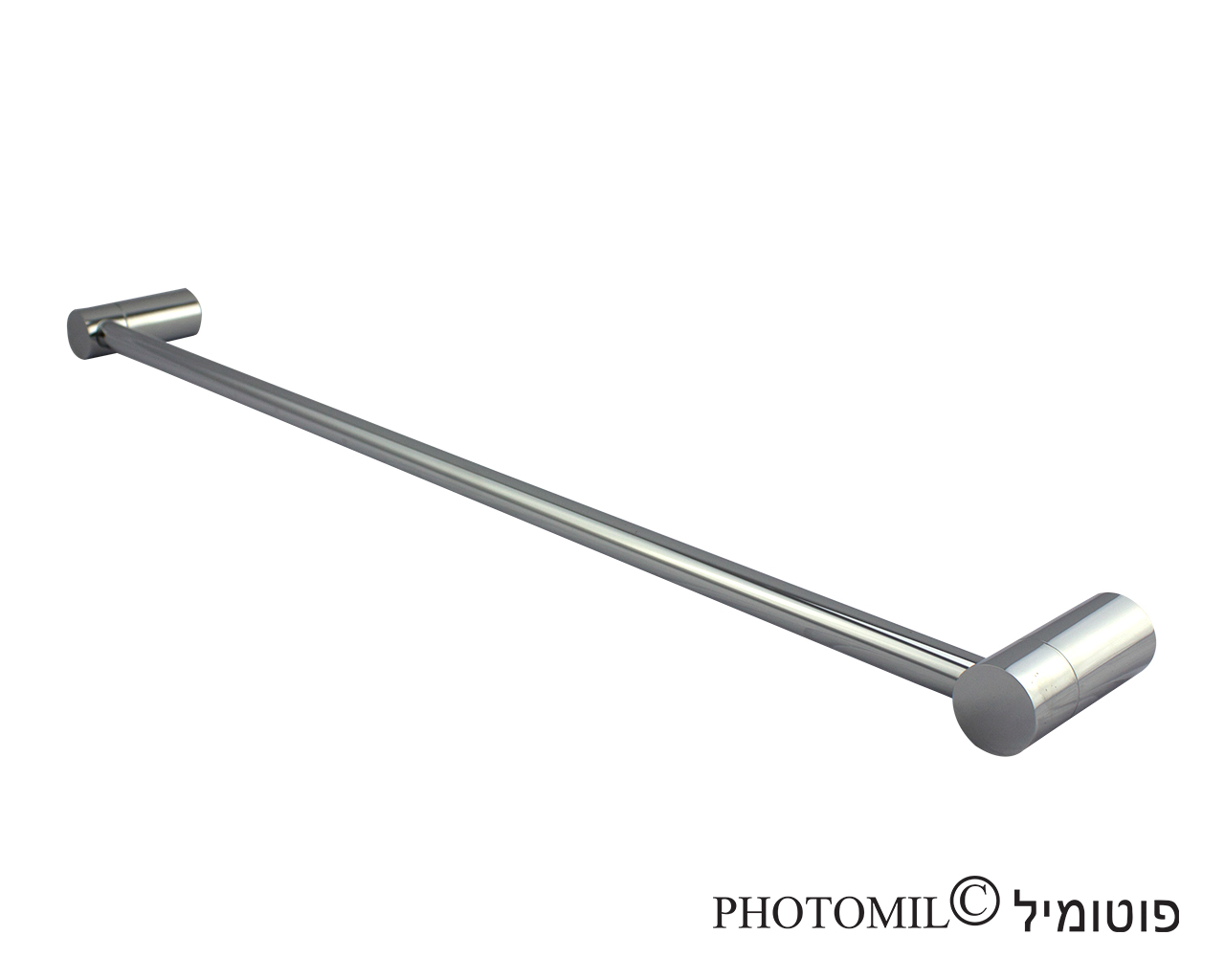 מוט מגבת בודד למגבת ניקל מבריק Alita מוט מגבת בודד למגבת ניקל מבריק Alita