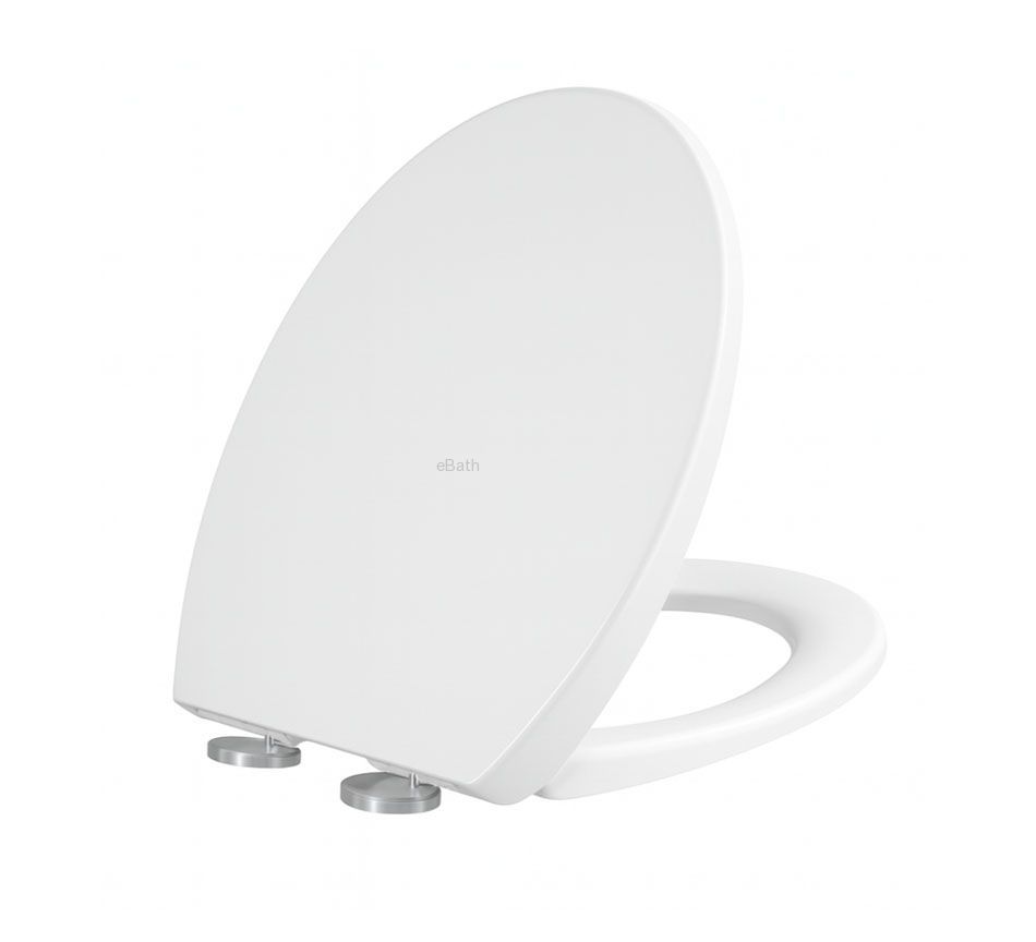 מושב אסלה לבן נשלף LUGANO מושב אסלה לבן נשלף LUGANO