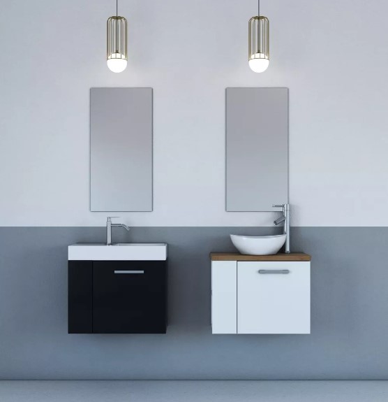 ארון אמבטיה ונציה מיני כולל ברז ומראה צבע אגוז ארון אמבטיה ונציה מיני כולל ברז ומראה צבע אגוז