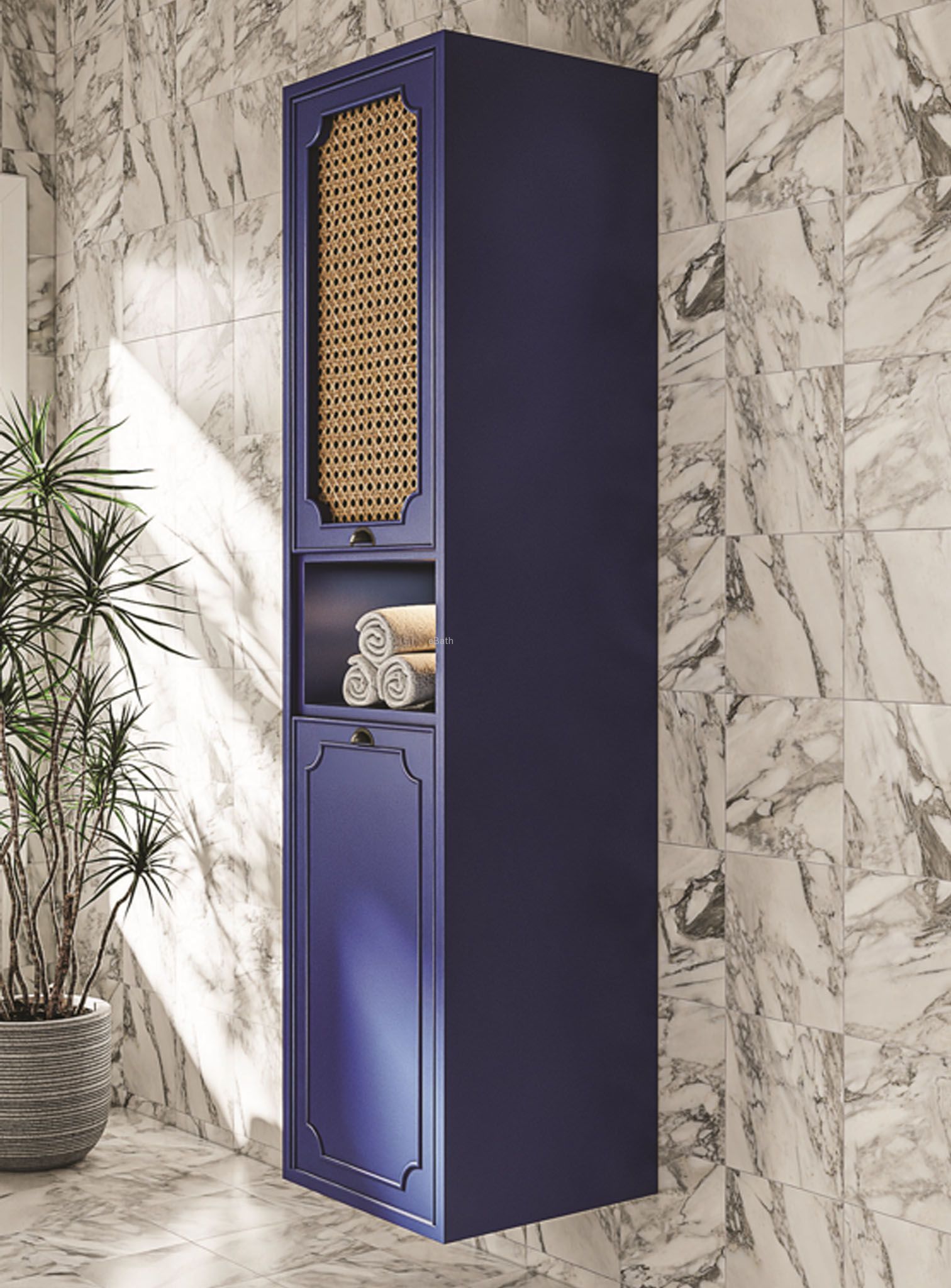 ארון שרות לאמבטיה משולב פורניר Daphne ארון שרות לאמבטיה משולב פורניר Daphne