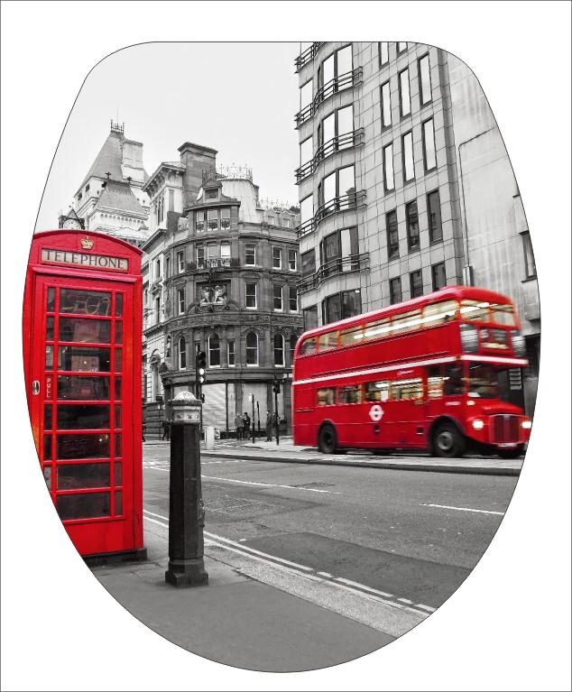 מושב אסלה מעוצב לונדון. מושב אסלה מעוצב לונדון.