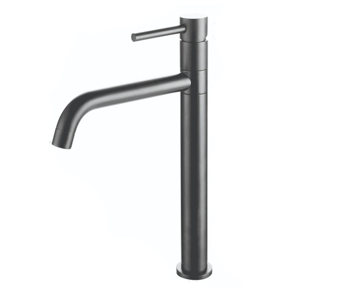 ברז גבוה פיה מסתובבת שחור מט KAG ברז גבוה פיה מסתובבת שחור מט KAG