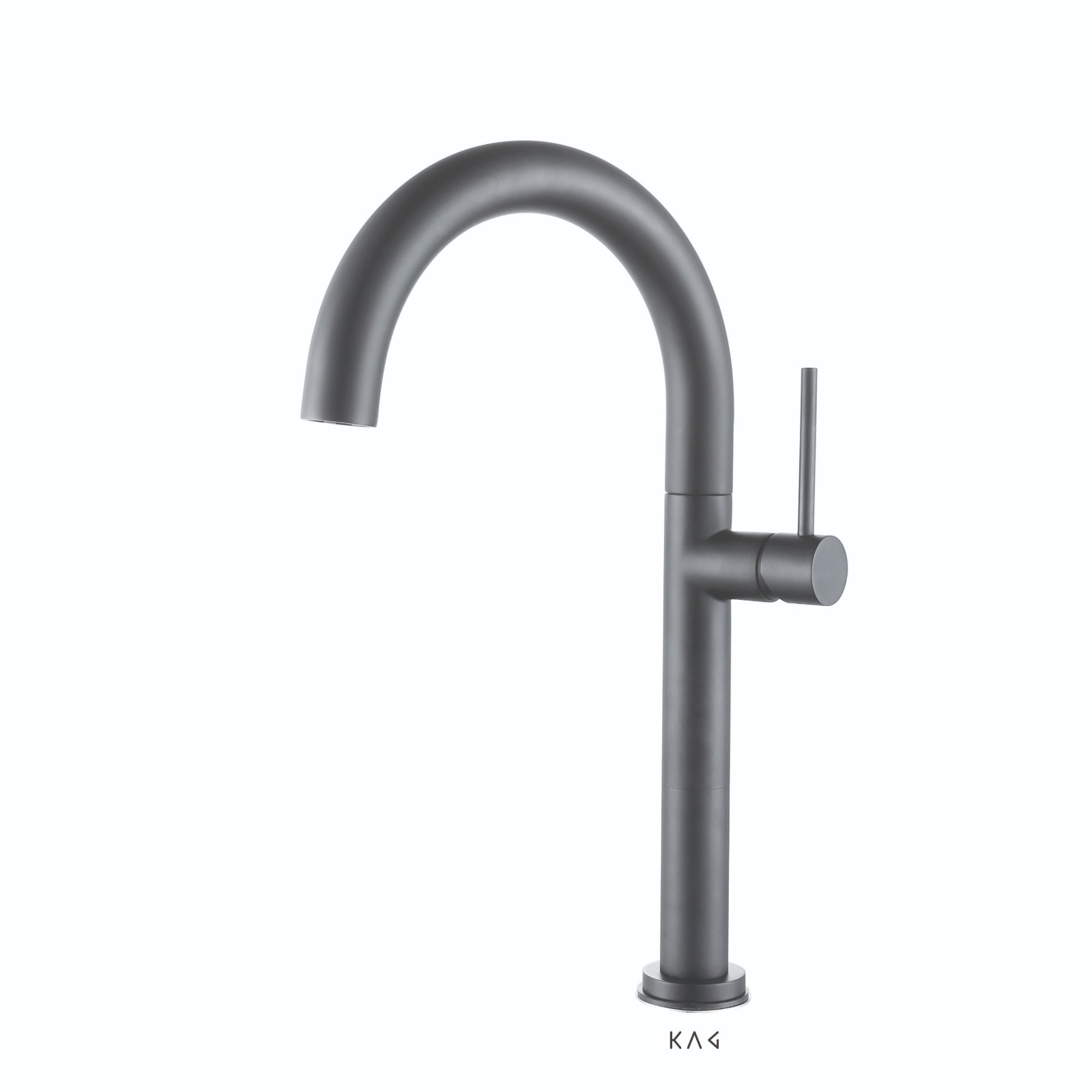 ברז פרח גבוה פיה מסתובבת מוברש KAG ברז פרח גבוה פיה מסתובבת מוברש KAG