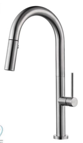 ברז נשלף דק נירוסטה מוברש, 2 מצבי זרימה ברז נשלף דק נירוסטה מוברש, 2 מצבי זרימה