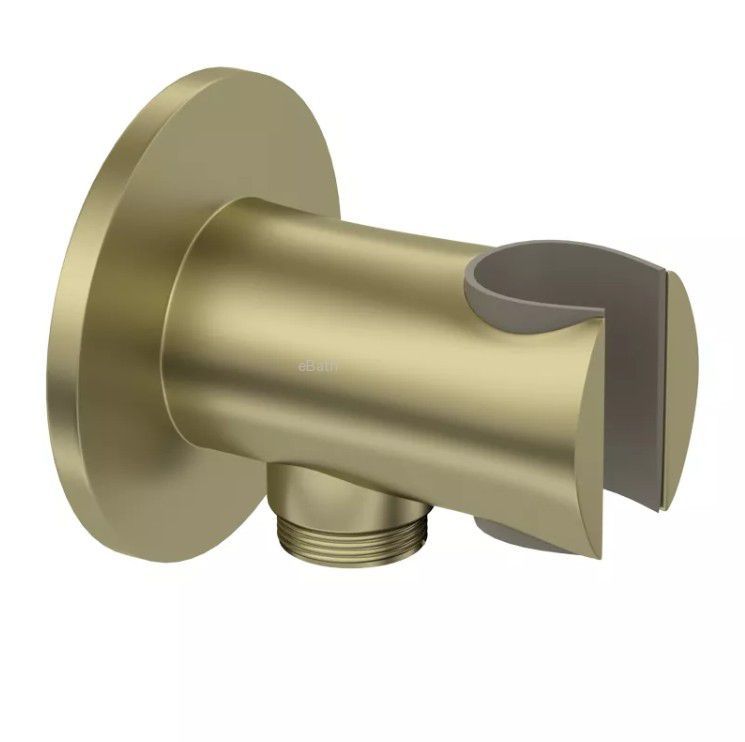 נקודת מים עגולה רוז גולד עם תופסן למזלף BRASS נקודת מים עגולה רוז גולד עם תופסן למזלף BRASS