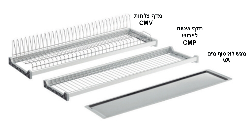 מתקן ייבוש כלים נירוסטה לארון מתקן ייבוש כלים נירוסטה לארון