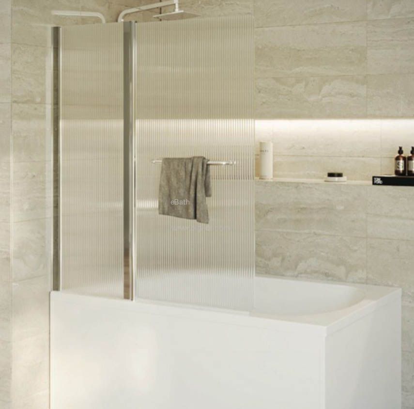 אמבטיון קבוע ודלת זכוכית פסים, 50/70 אמבטיון קבוע ודלת זכוכית פסים, 50/70