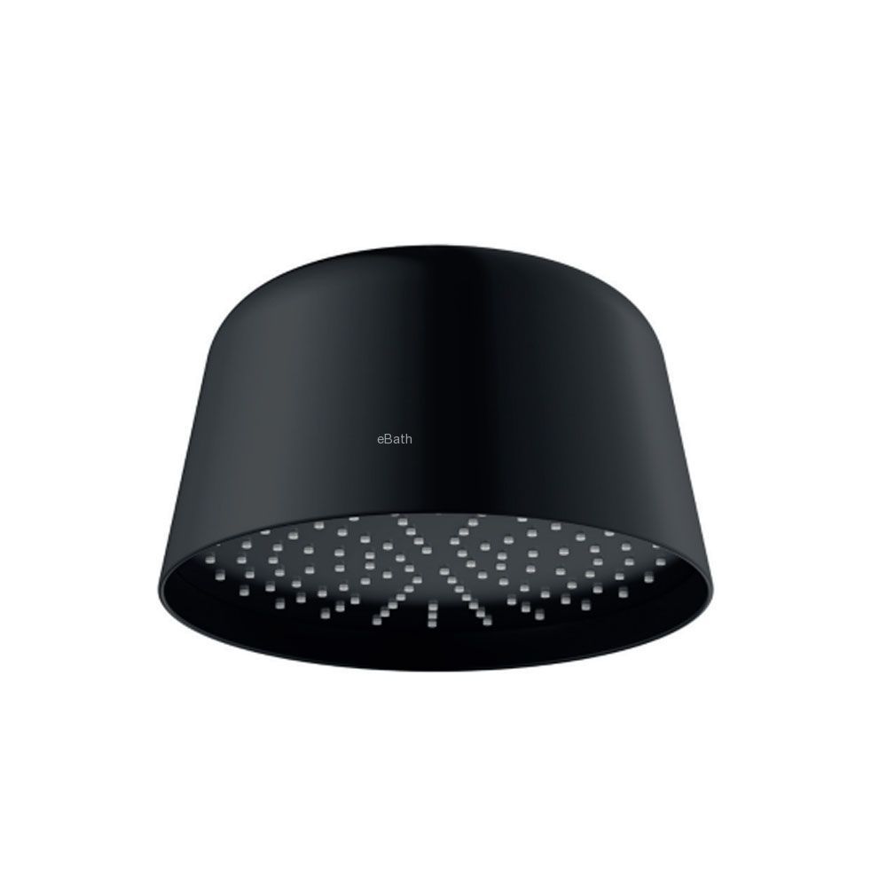 ראש גשם שחור מט למקלחת זרקור קירי מתכוונן כולל זרוע חיבור לקיר ראש גשם שחור מט למקלחת זרקור קירי מתכוונן כולל זרוע חיבור לקיר