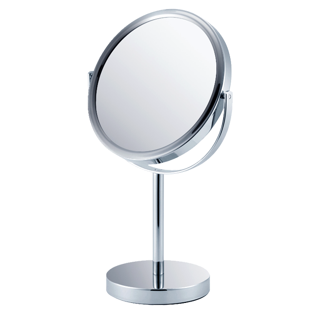 מראה מגדילה קוסמטית עומדת אקרילית דגם M15. מראה מגדילה קוסמטית עומדת אקרילית דגם M15.