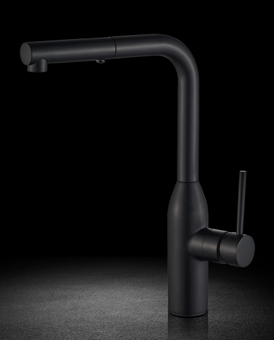 ברז מטבח שחור מט Piraeus ברז מטבח שחור מט Piraeus