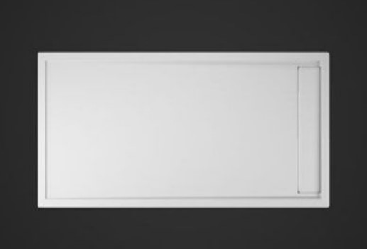 אגנית מלבן עם תעלת ניקוז 140X80 אגנית מלבן עם תעלת ניקוז 140X80