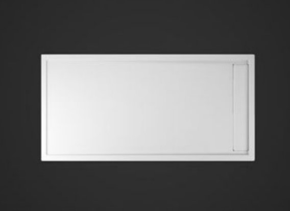 אגנית מלבן עם תעלת ניקוז 140X80 אגנית מלבן עם תעלת ניקוז 140X80