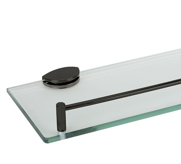 מדף זכוכית קטן איכותי לחדר האמבטיה מסדרת PRINCE של חברת eBath.
