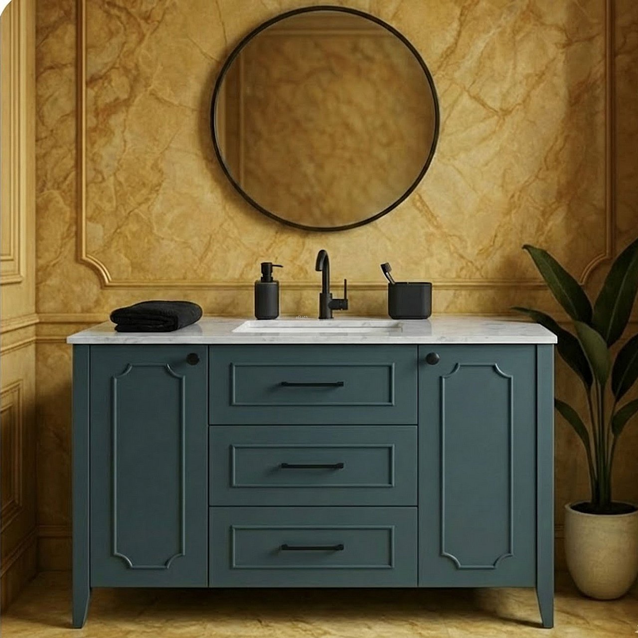 ארון אמבטיה עומד סלינה פרו רוחב 130 ס"מ ארון אמבטיה עומד סלינה פרו רוחב 130 ס"מ