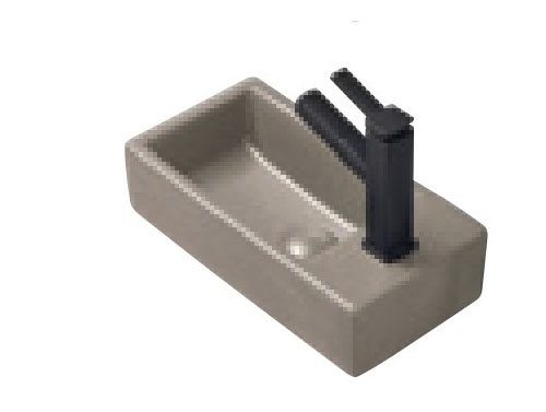 כיור מרינו מלבני מונח/תלוי לבן מט, רוחב 40|עומק 20 כיור מרינו מלבני מונח/תלוי לבן מט, רוחב 40|עומק 20