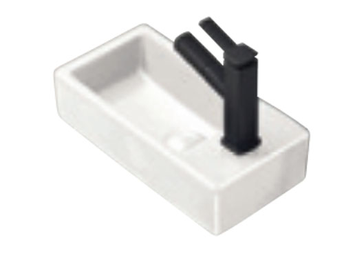 כיור מרינו מלבני מונח/תלוי לבן מבריק , רוחב 40|עומק 20 כיור מרינו מלבני מונח/תלוי לבן מבריק , רוחב 40|עומק 20