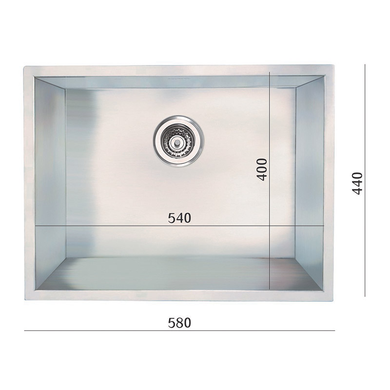 כיור מטבח נירוסטה AQUATOP מרקס 60 ס"מ כיור מטבח נירוסטה AQUATOP מרקס 60 ס"מ