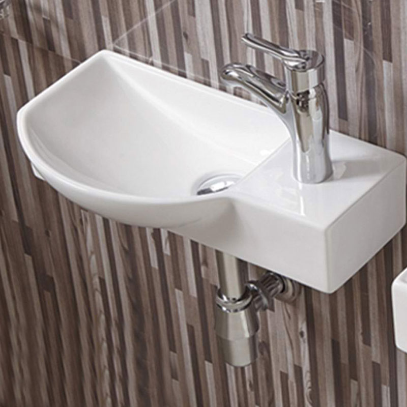 כיור אמבטיה תלוי צמוד קיר POLO 505|235|125 כיור אמבטיה תלוי צמוד קיר POLO 505|235|125