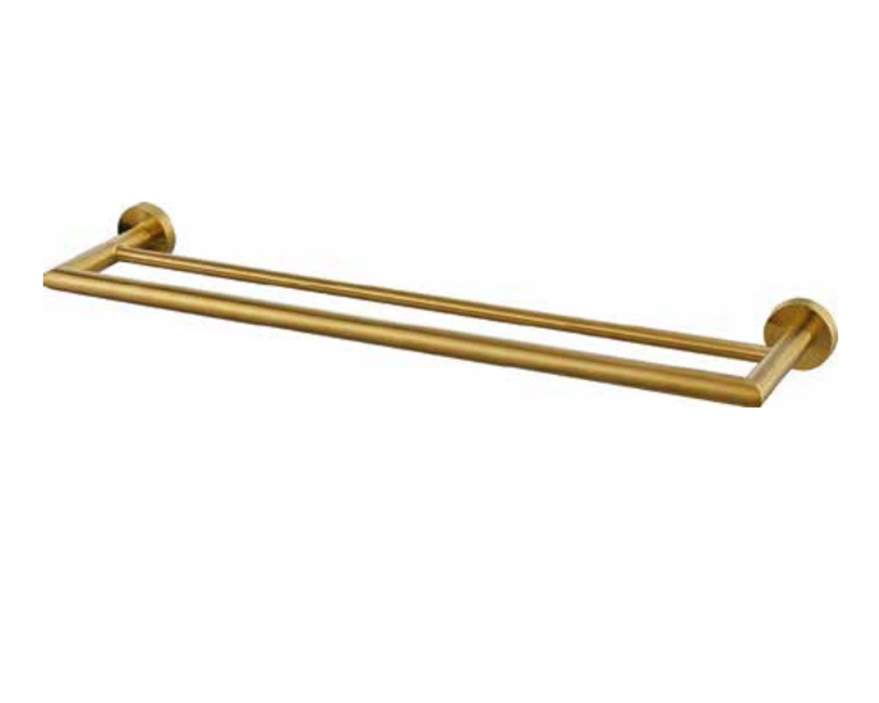 מוט מגבת כפול 60 ס"מ שחור מט CLASS מוט מגבת כפול 60 ס"מ שחור מט CLASS