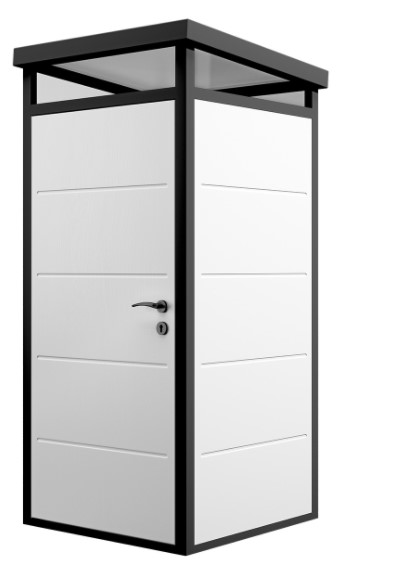 מחסן חצר אוורסט מפנל מבודד 10/10 מחסן חצר אוורסט מפנל מבודד 10/10