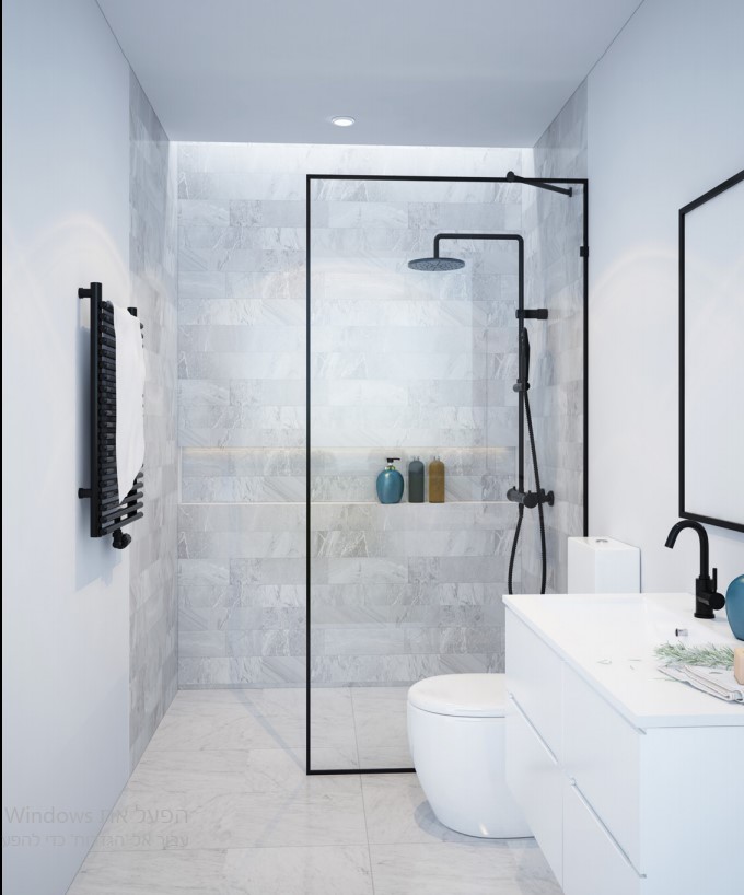 מקלחון חזית דלת נפתחת פנימה והחוצה פרזול שחור מקלחון חזית דלת נפתחת פנימה והחוצה פרזול שחור