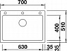 כיור מטבח Blanco פלאון 8 BLANCO PLEON רוחב 69|עומק 40